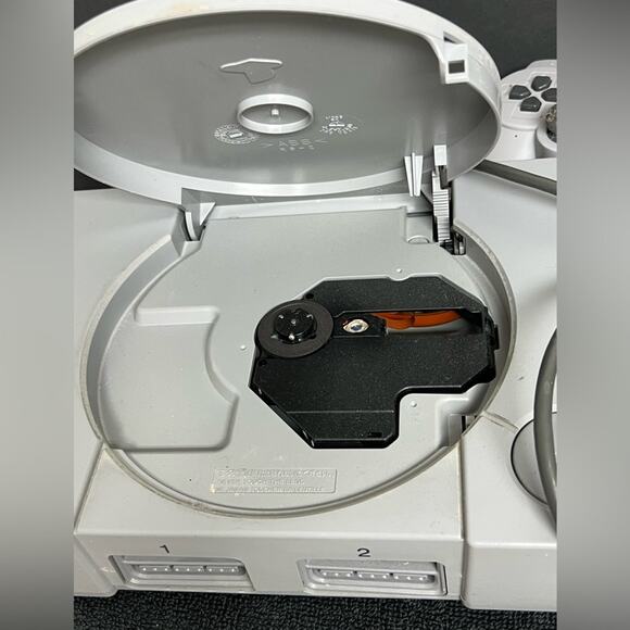 Sony PlayStation 1 SCPH-7501 Console Game System PS1 Wired Controller Bundle - Picture 6 of 9